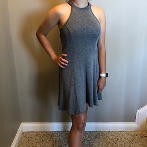 Hollister ribbed skater dress